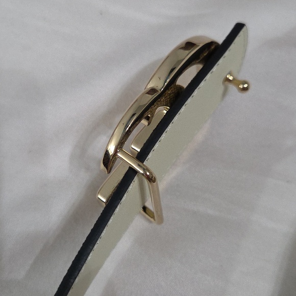 Skinny Gucci Reversible Monogram Belt Gold GG Buckle 90cm main image 7
